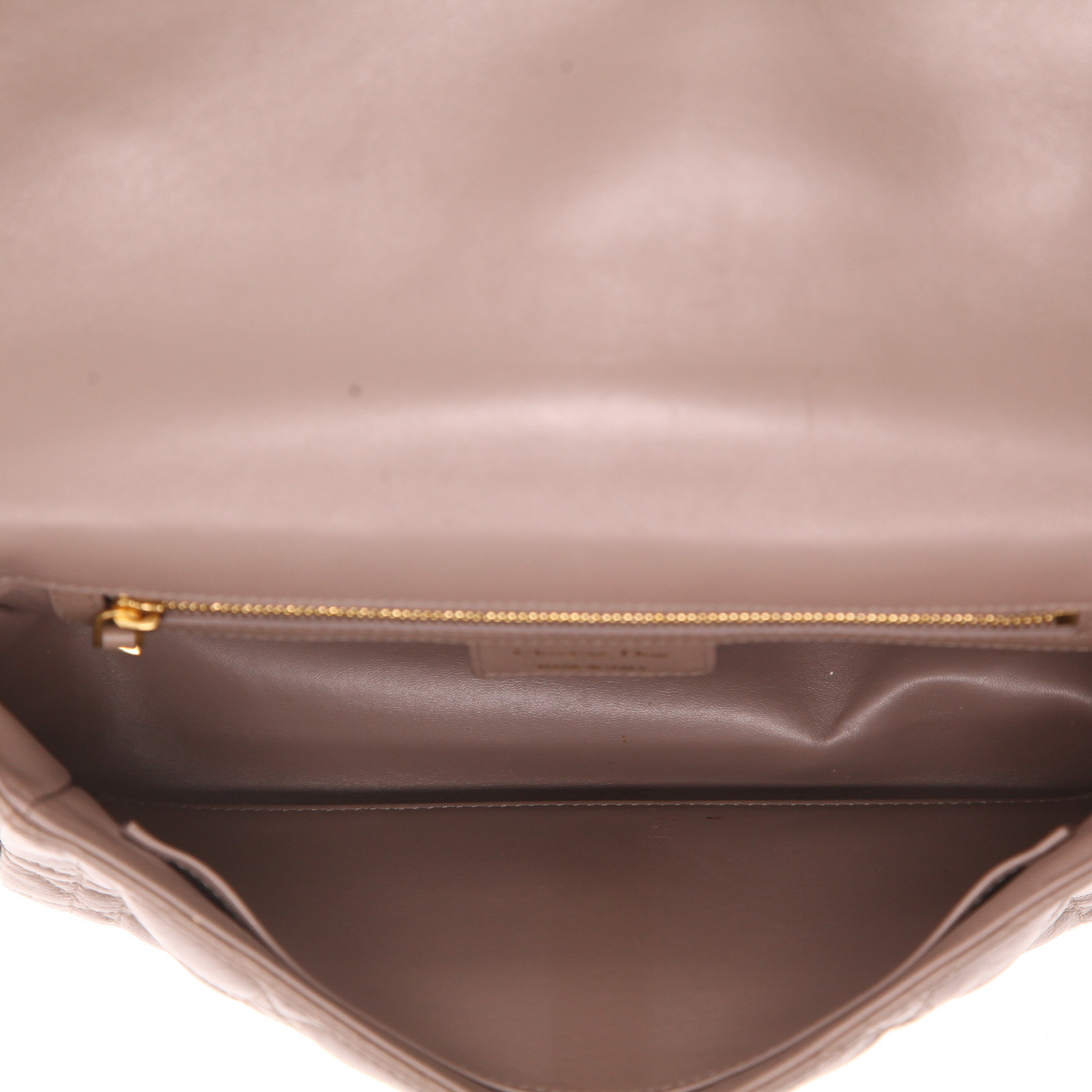 Bolso bandolera Dior  Caro en cuero cannage beige - Detail D3