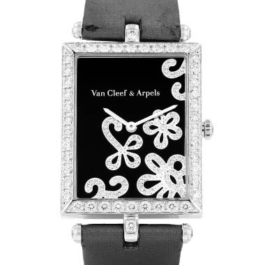 Reloj Van Cleef & Arpels Lady Arpels de oro blanco y diamantes Ref: Van Cleef & Arpels - HH12474  Circa 2000