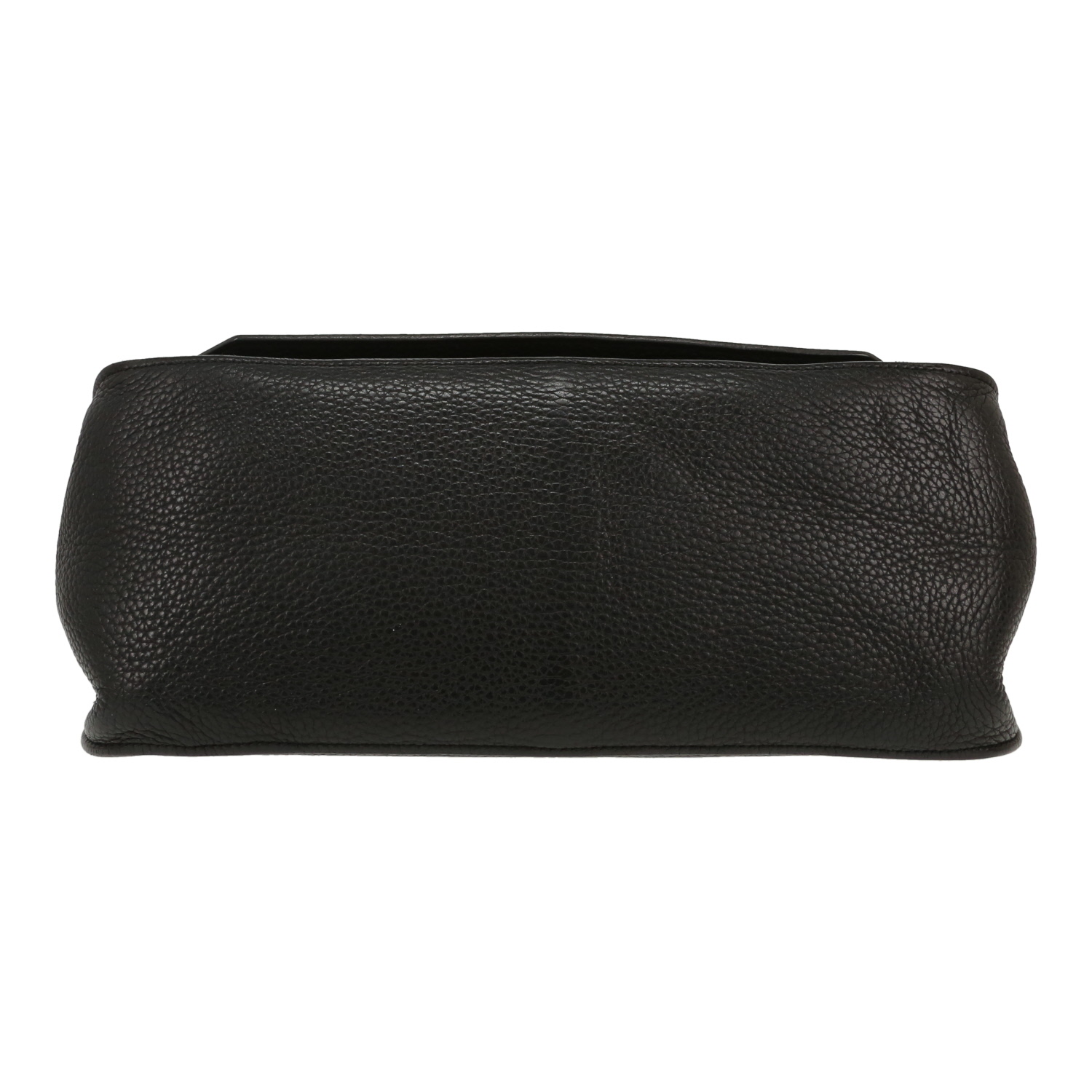 Bolso bandolera Hermès  Jypsiere 34 cm en cuero togo negro - Detail D1