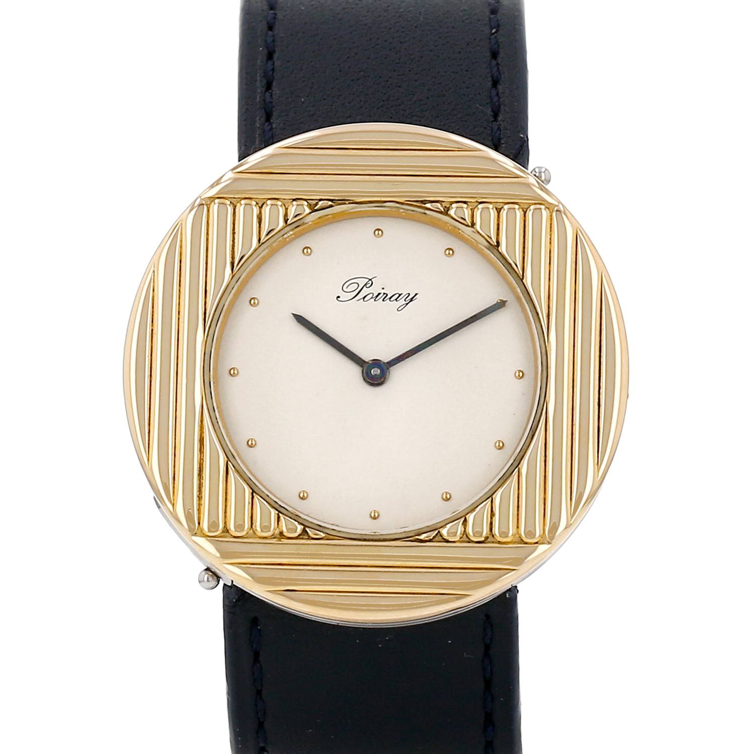 Montre Poiray Ma Première en acier et plaqué or Vers 2010 Montre Poiray Ma Première en acier et plaqué or Vers 2010