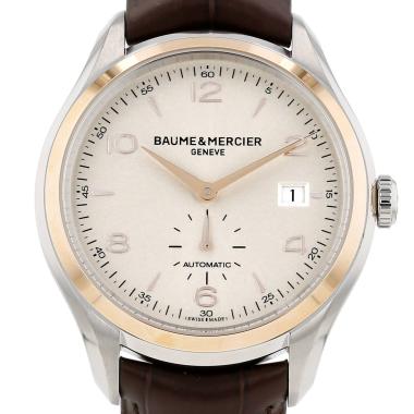 Baume 
Mercier Clifton  in gold and stainless steel Ref: Baume 
Mercier - MOA10139  Circa 2020