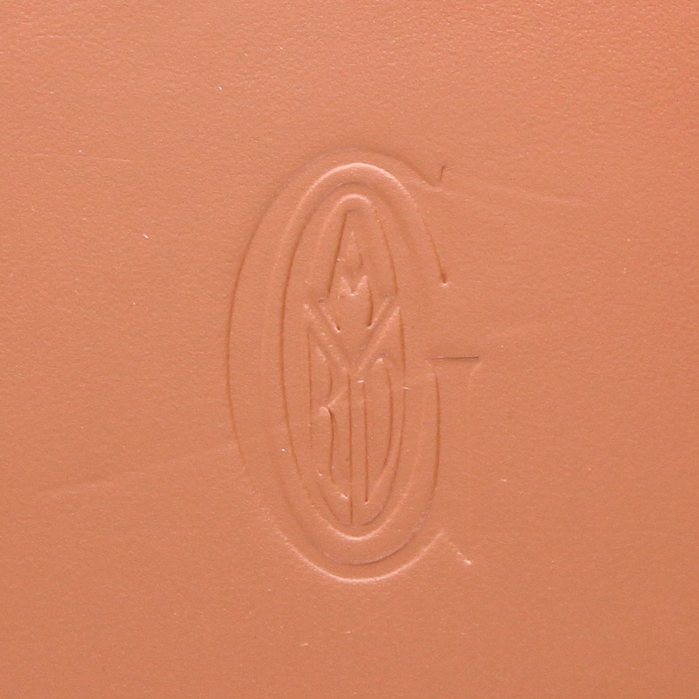 Sac bandoulière Goyard  Saigon en toile Goyardine noire et cuir marron - Detail D4