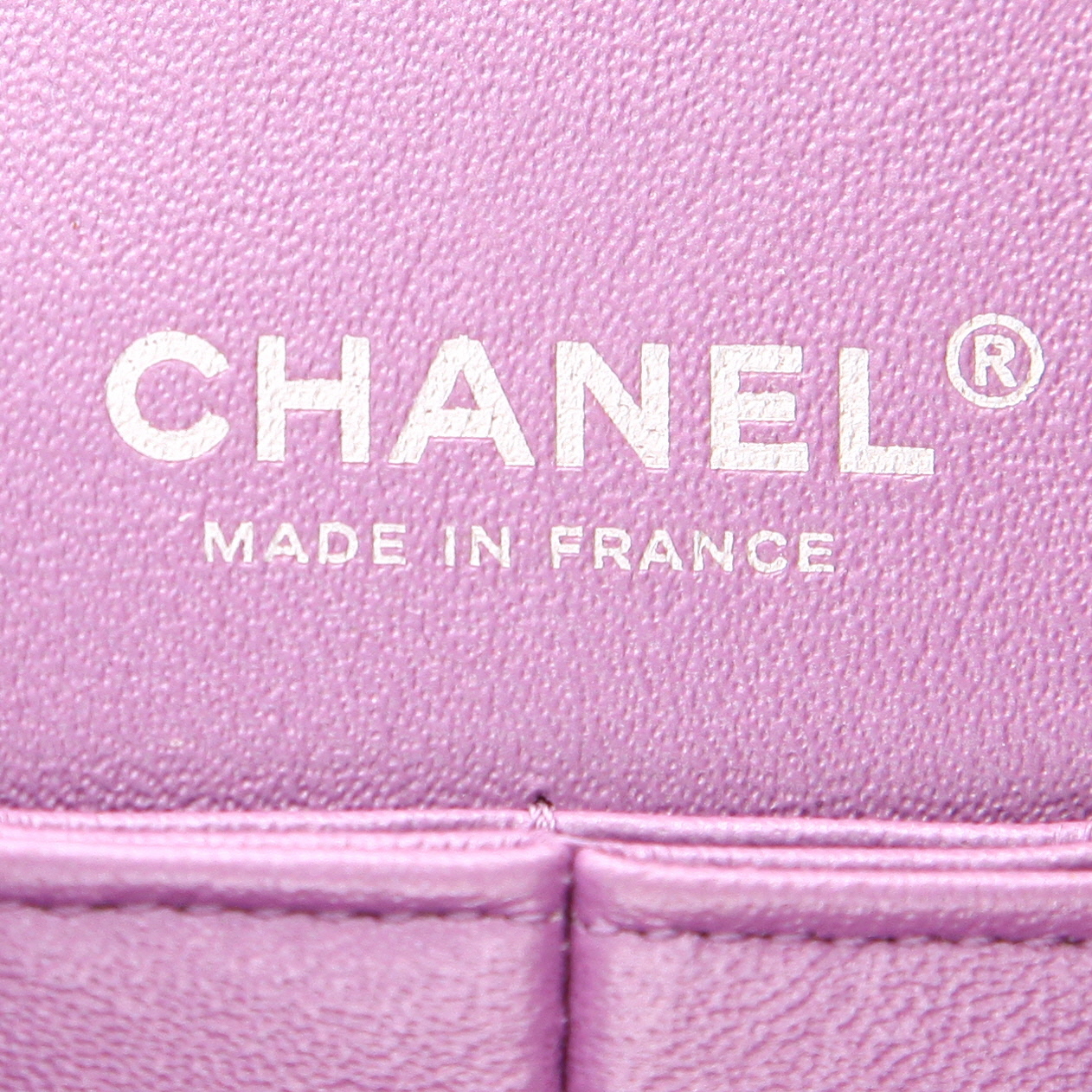 Chanel  Timeless Classic handbag  in orange, blue and white jersey canvas - Detail D2