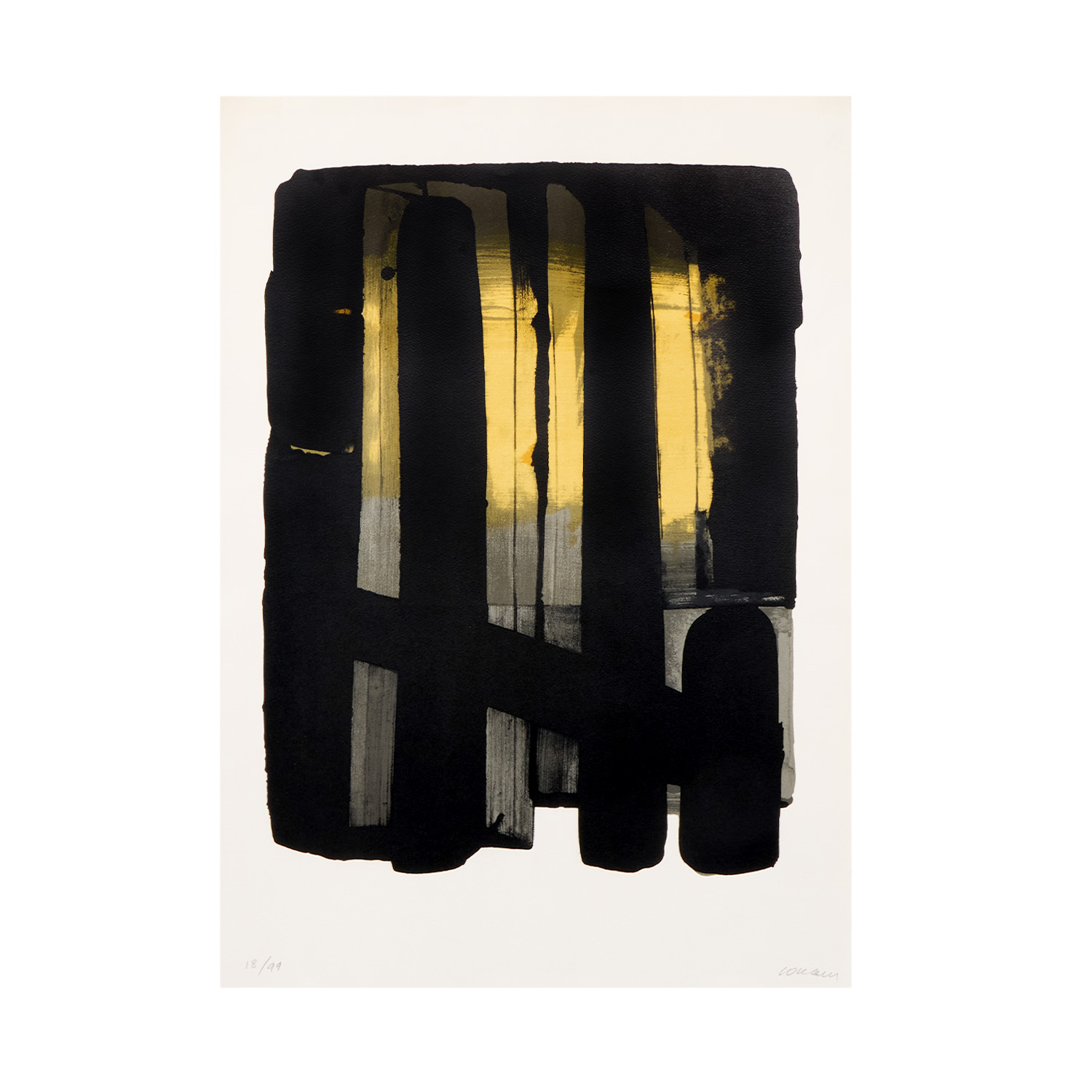 Lithographie N°38 - 1975 - Detail D1