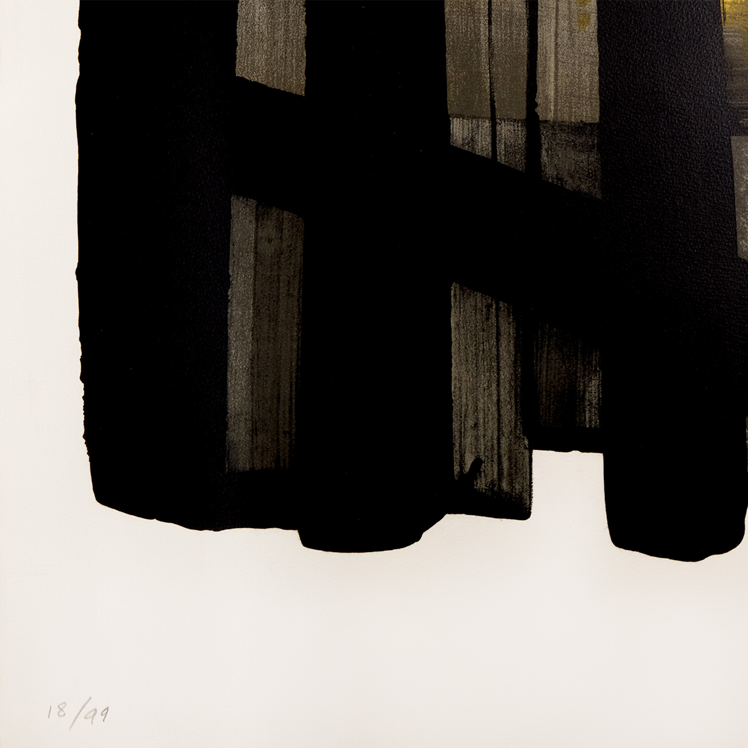 Lithographie N°38 - 1975 - Detail D3