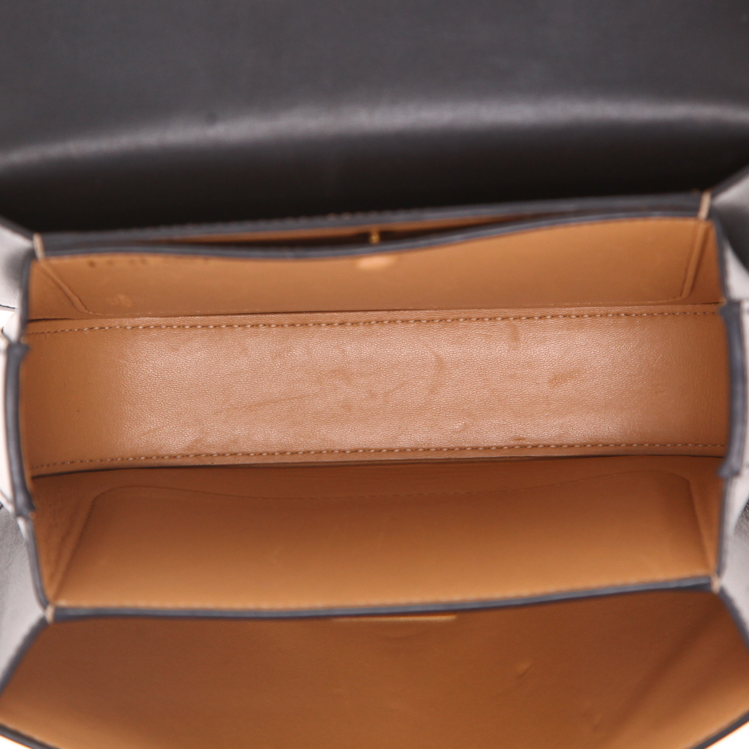 Sac bandoulière Loewe  Goya en cuir noir - Detail D3