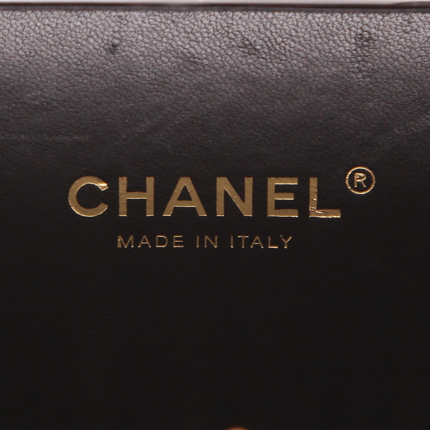 Borsettina da sera Chanel   in plexiglas nero e dorato - Detail D2