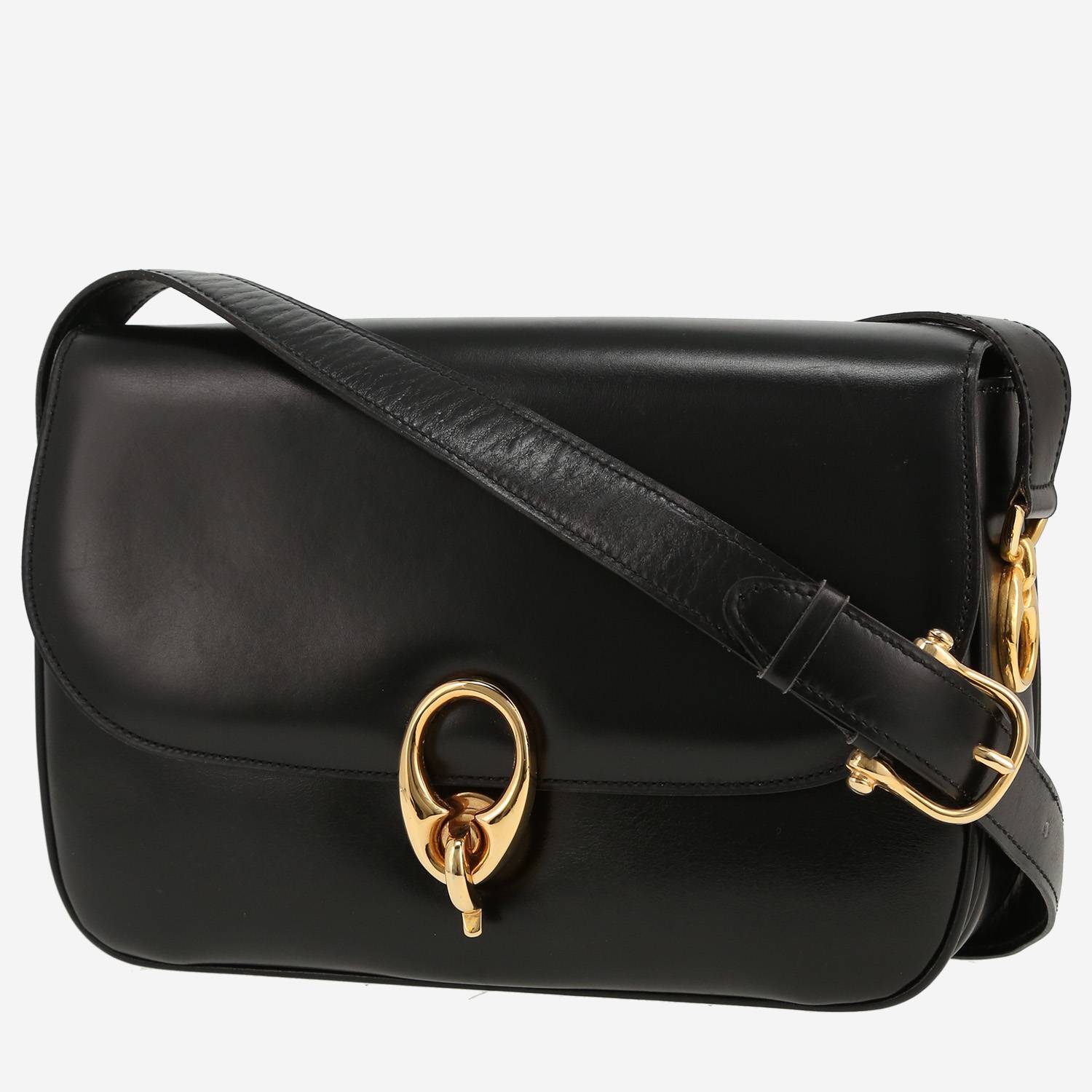 Borsa Celine vintage in pelle nera