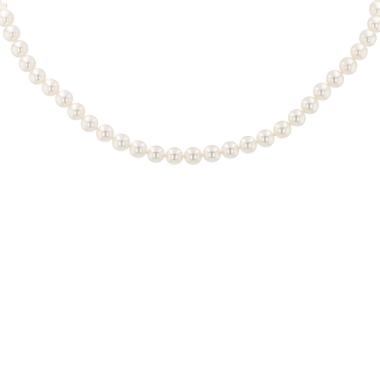 Mikimoto  necklace in 14k white gold and Akoya cultured pearls