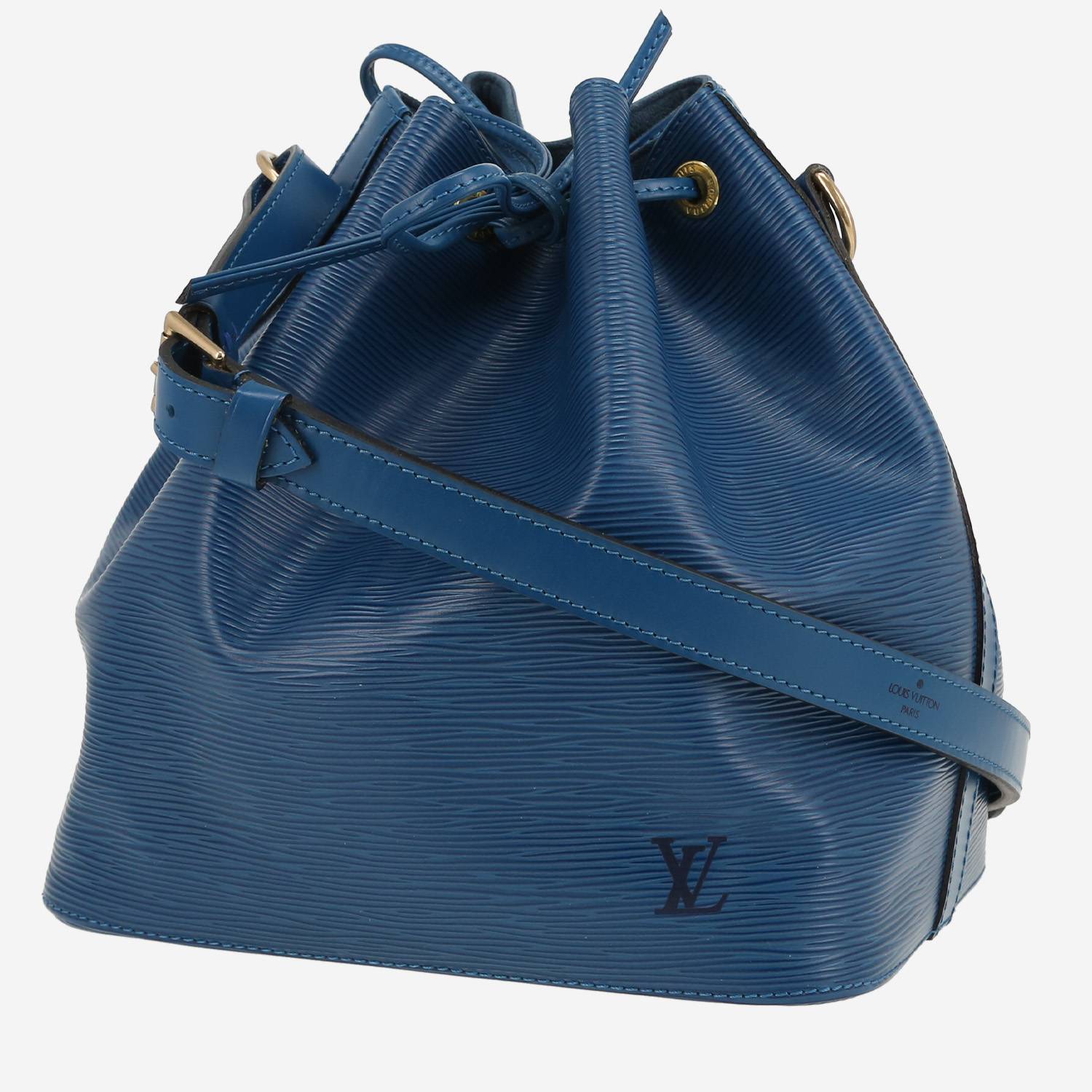 Sac à main Louis Vuitton  Noé en cuir épi bleu