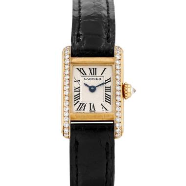 Reloj Cartier Mini Tank de oro amarillo Ref: Cartier - 13601  Circa 1998