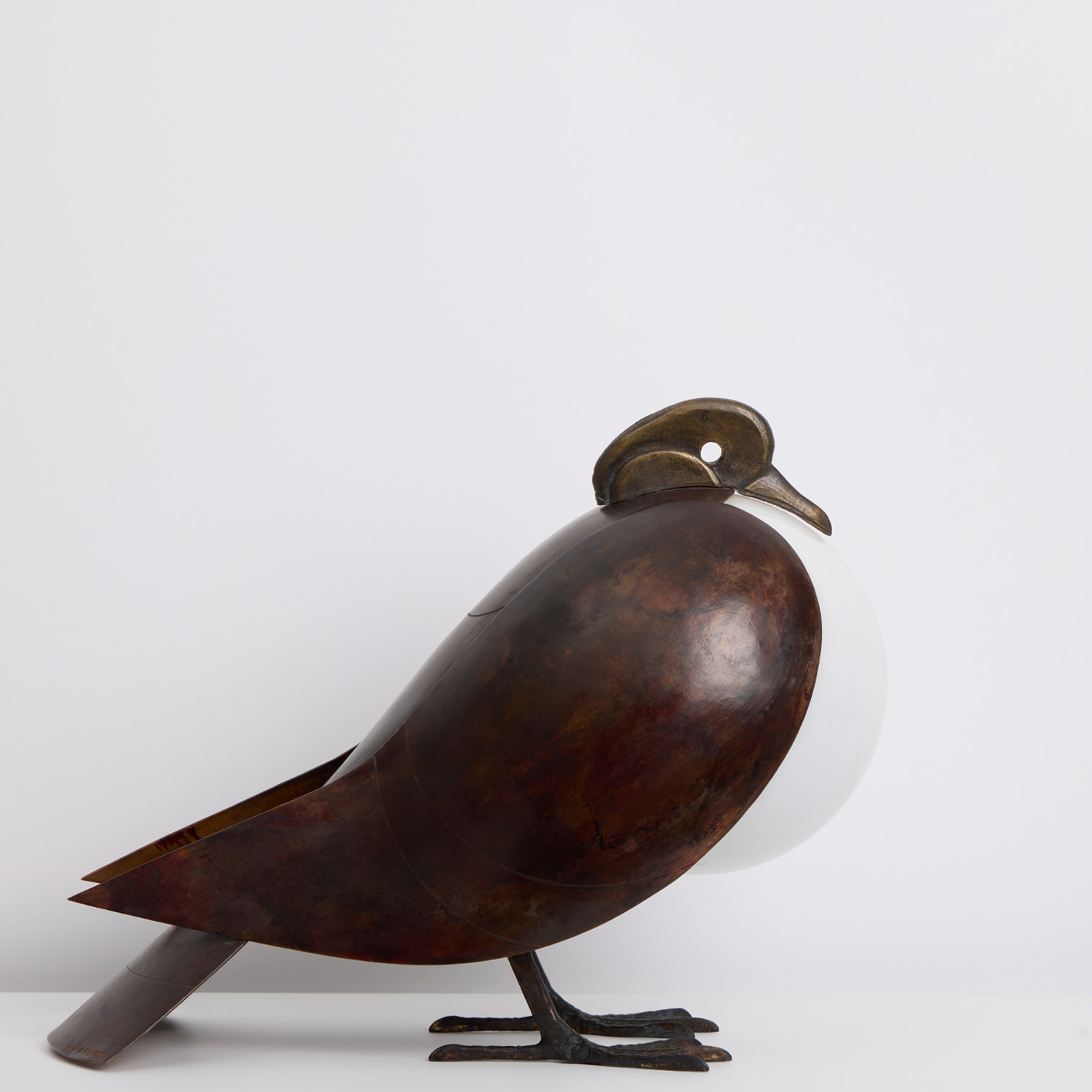 Lampe de table 'Pigeon' - le modèle crée en 1991 - Edition Artcurial - Detail D1
