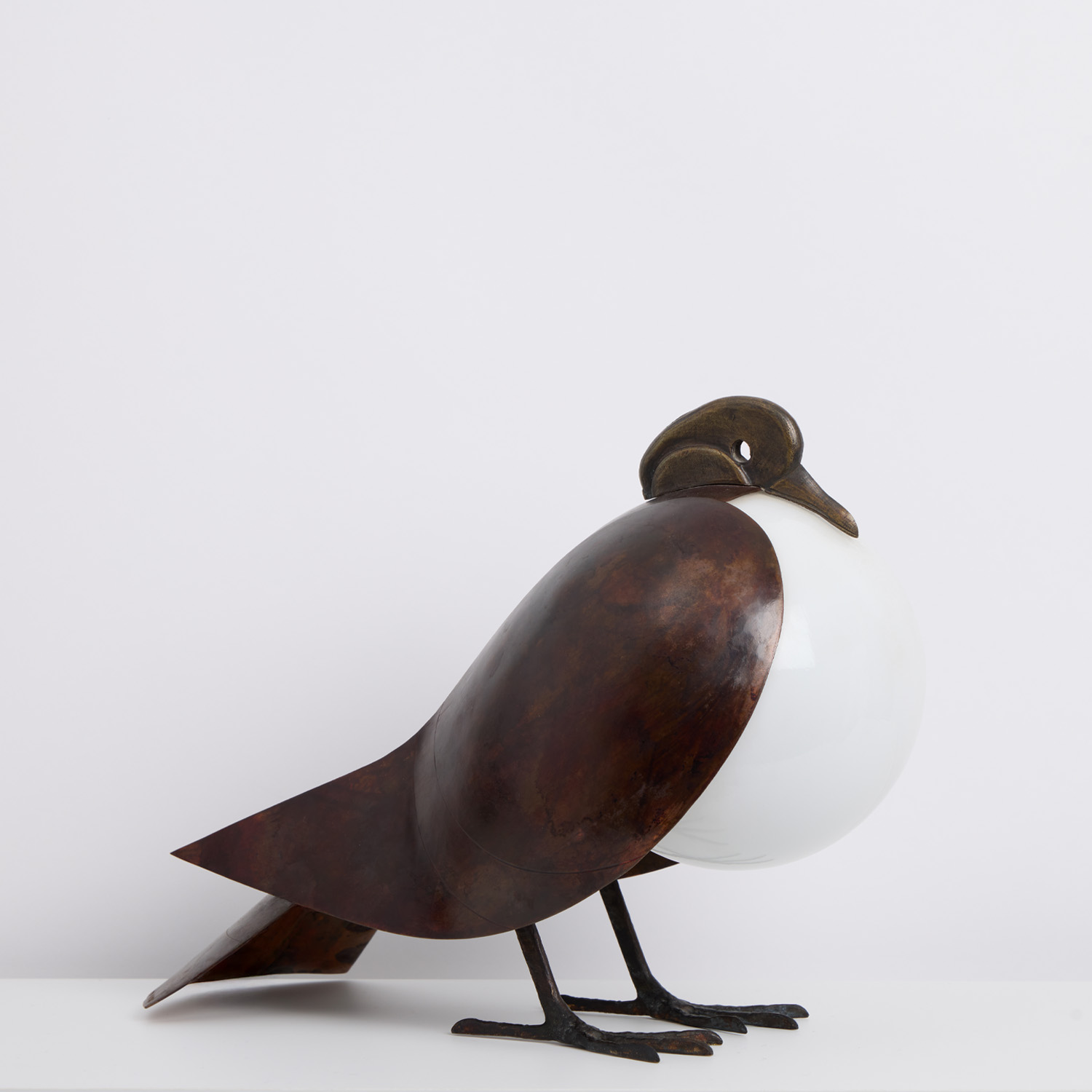 Lampe de table 'Pigeon' - le modèle crée en 1991 - Edition Artcurial - Detail D4