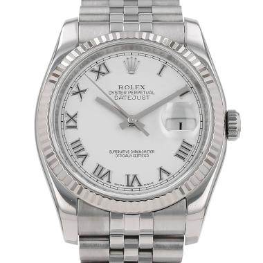 Rolex Datejust  in gold and stainless steel Ref: Rolex - 116234  Circa 2012