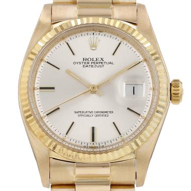 Rolex Datejust  in yellow gold Ref: Rolex - 1601  Circa 1977
