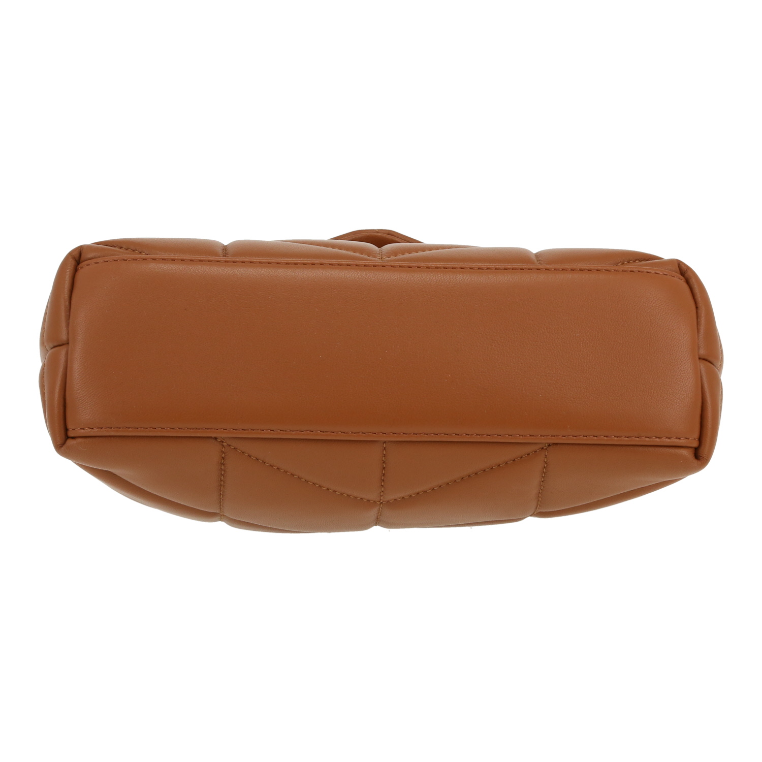 Borsa a tracolla Saint Laurent  Toy modello piccolo  in pelle trapuntata marrone Havana - Detail D1