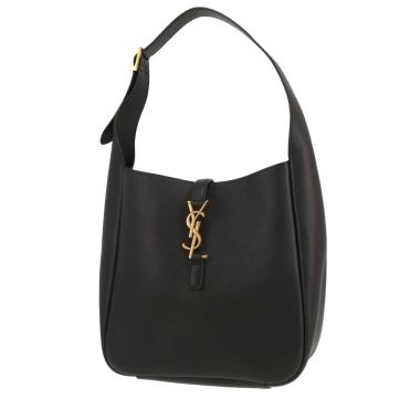 Bolso de mano Saint Laurent  5 à 7 modelo pequeño  en cuero negro