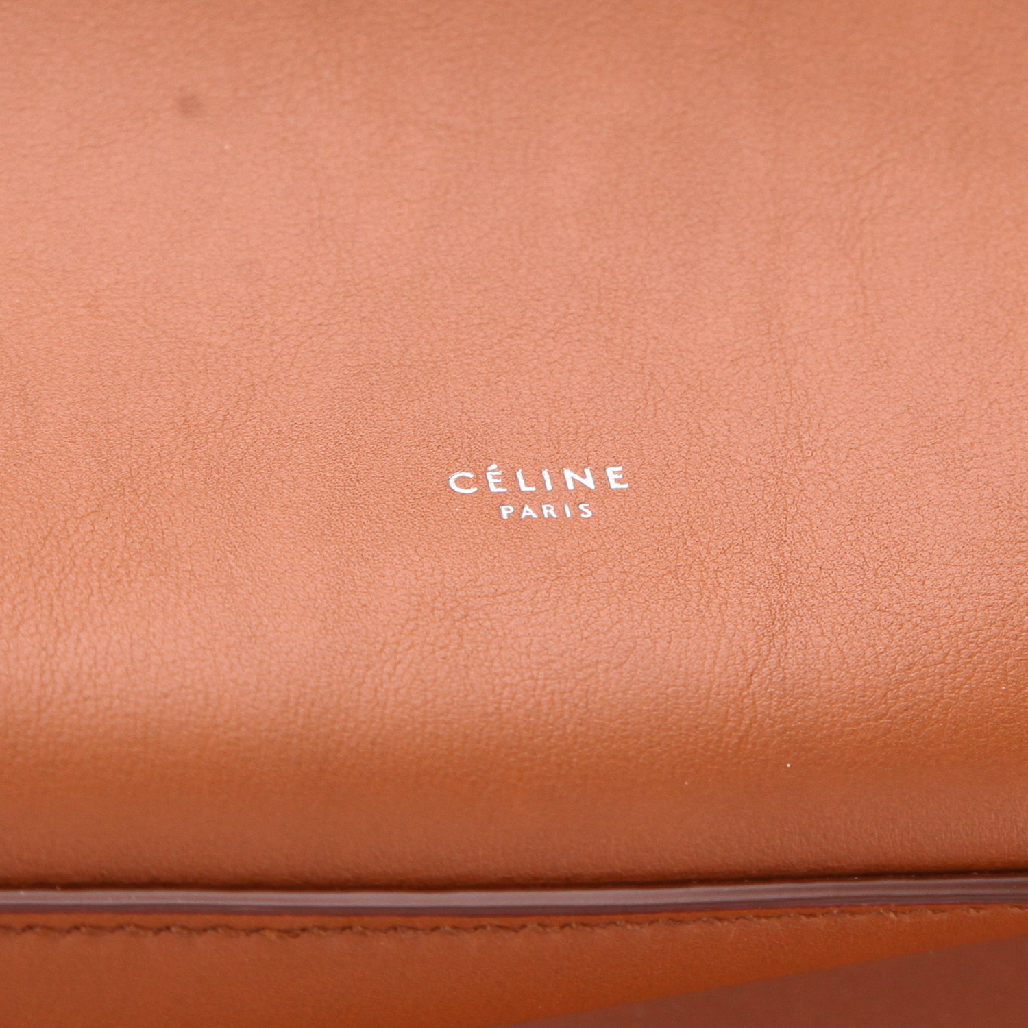 Borsa Celine  Big Bag in pelle marrone - Detail D2
