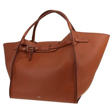 Sac à main Celine  Big Bag en cuir marron