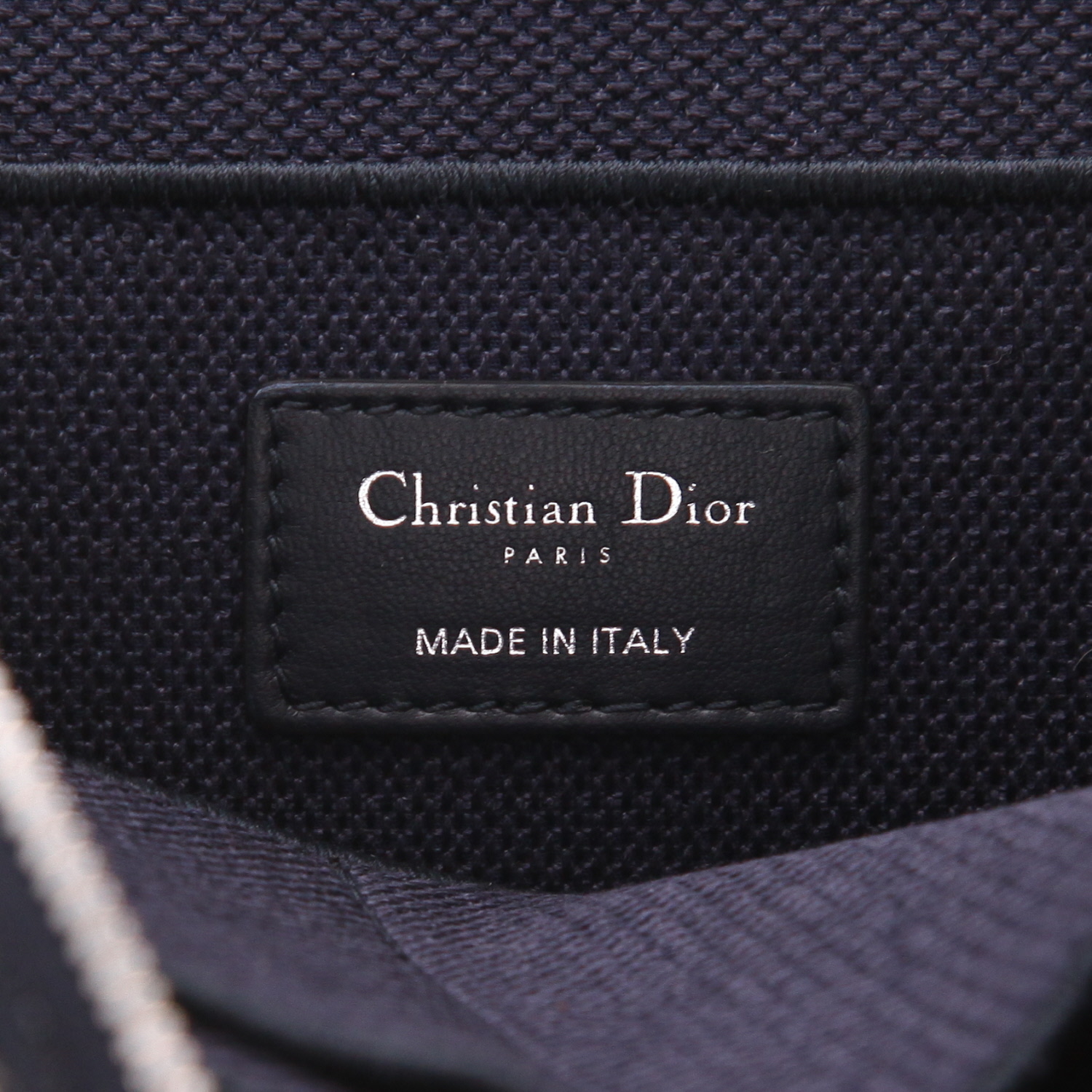 Beauty Dior  Vanity in tessuto a monogramma Oblique blu marino - Detail D2