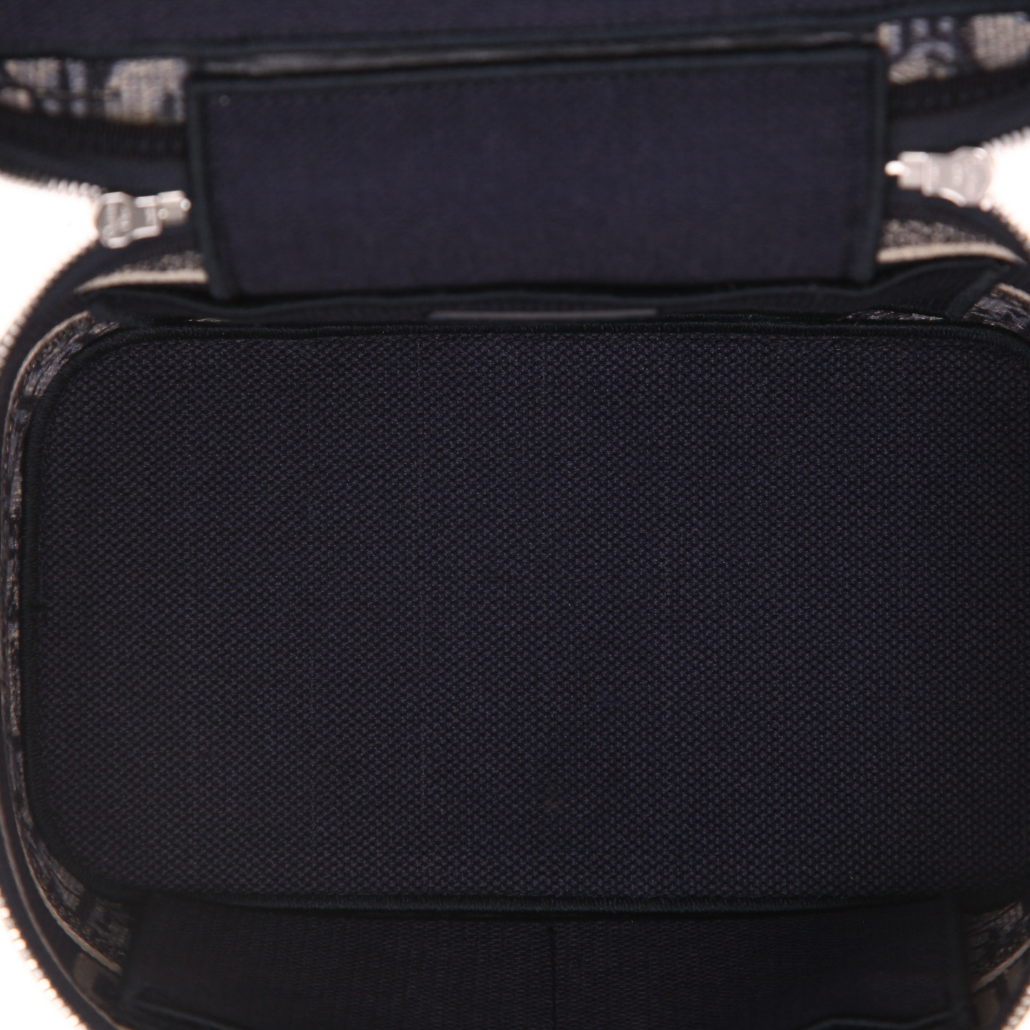 Vanity Dior  Vanity en lona Monogram Oblique azul marino - Detail D3