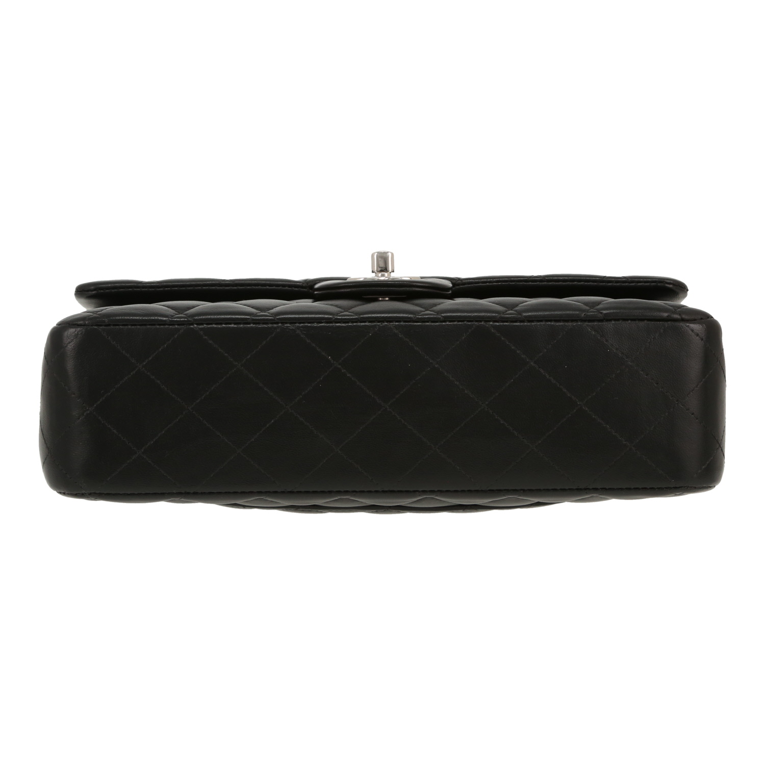 Bolso de mano Chanel  Timeless Classic en cuero acolchado negro - Detail D1