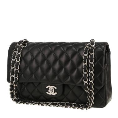 Sac à main Chanel  Timeless Classic en cuir matelassé noir