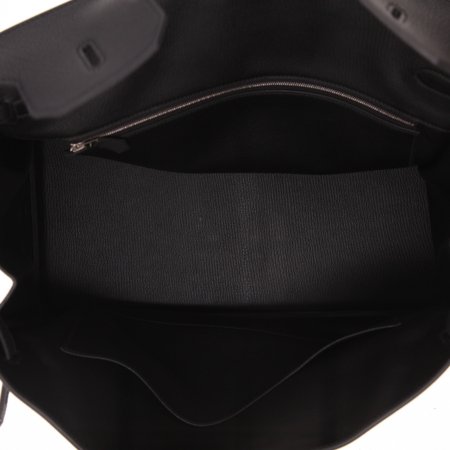 Sac à main Hermès  Birkin 40 cm en cuir togo noir - Detail D3