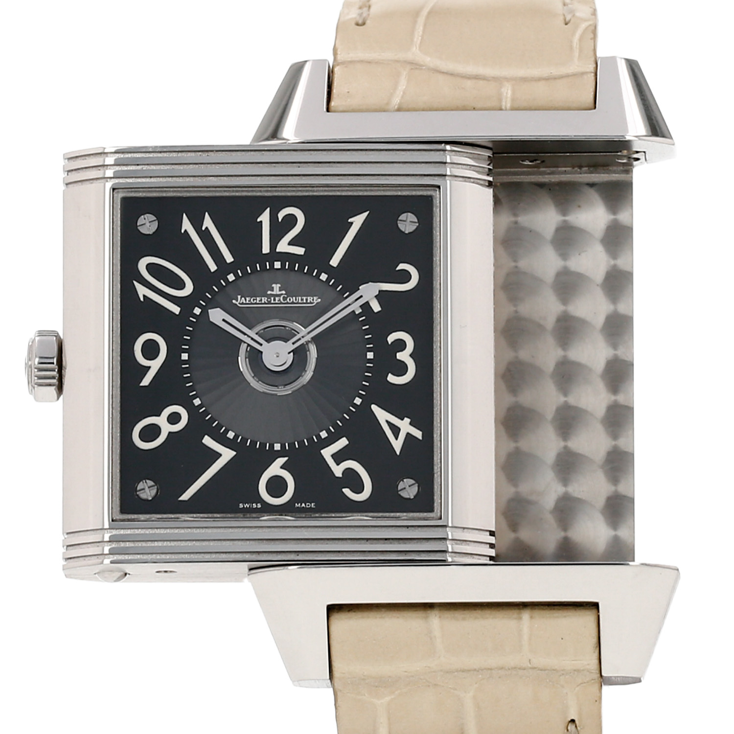 Montre Jaeger-LeCoultre Reverso-Squadra en acier Ref: Jaeger-LeCoultre - 235876  Vers 2010 - Detail D3