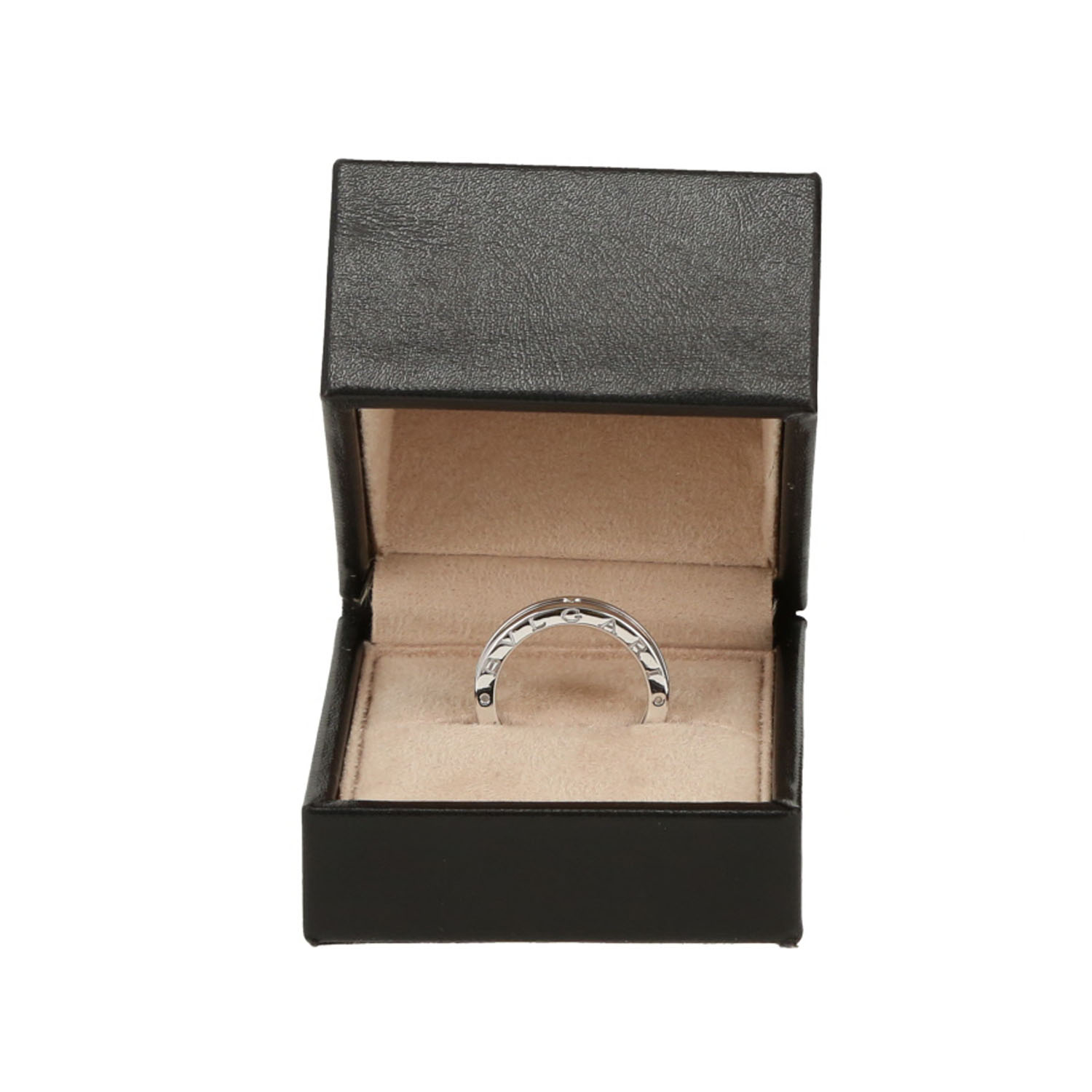 Bulgari B.Zero1 small model ring in white gold - Detail D2