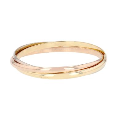 Bracelet Cartier Trinity en 3 ors
