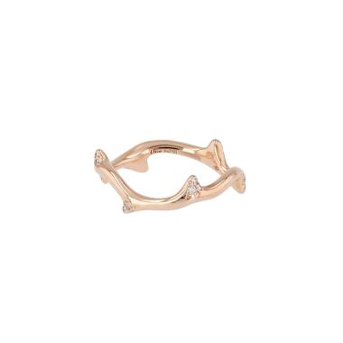 Bague Dior Bois de Rose en or rose et diamants