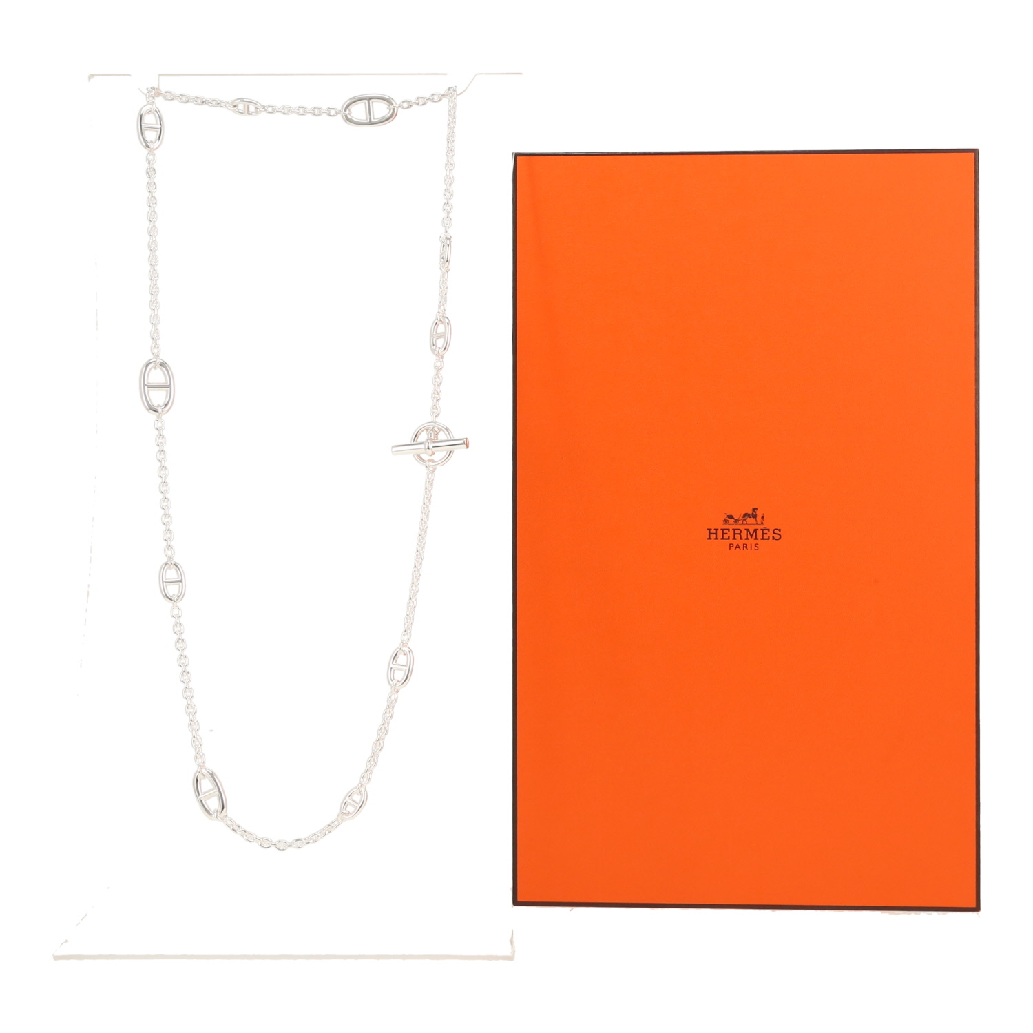 Collar Hermès Farandole 80 de plata - Detail D2