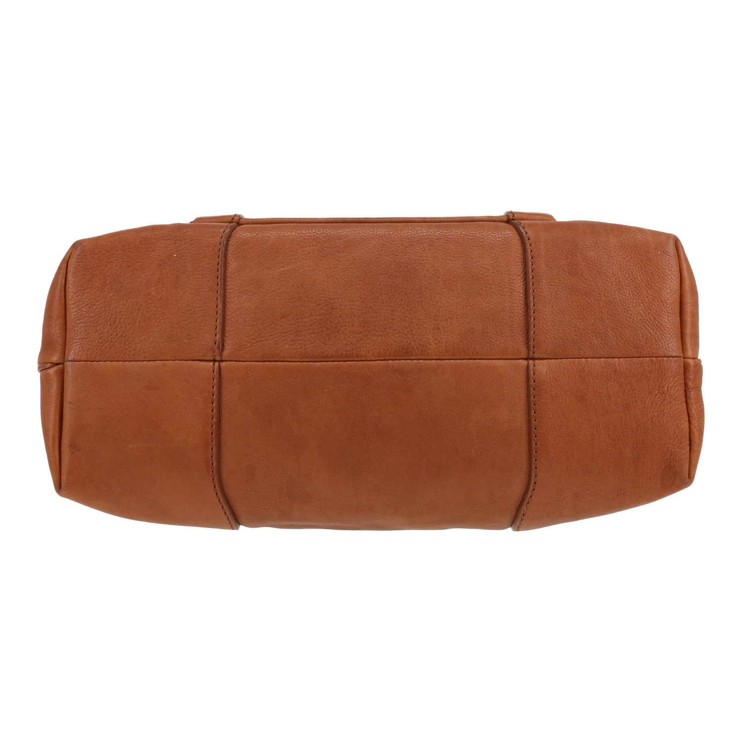 Sac à main Celine  Boogie en cuir marron - Detail D1