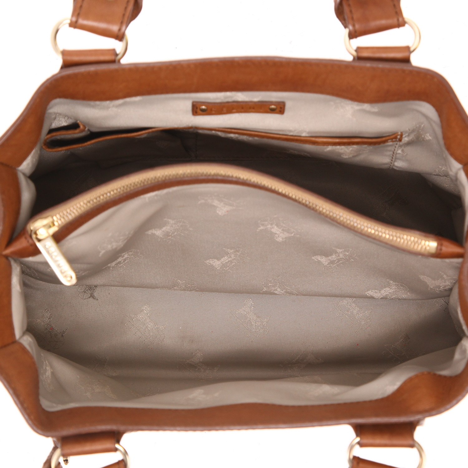 Borsa Celine  Boogie in pelle marrone - Detail D3