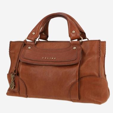 Bolso de mano Celine  Boogie en cuero marrón