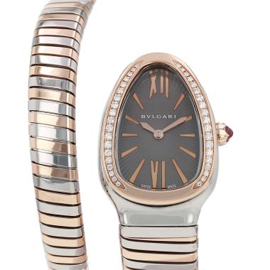 Montre Bulgari Serpenti en or et acier Ref: Bulgari - SP35SPG  Vers 2000