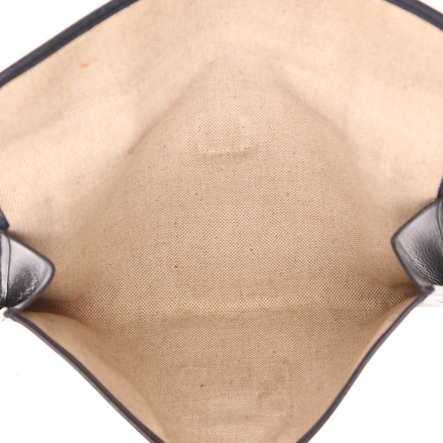 Pochette Hermès  Jige in pelle box blu marino - Detail D3