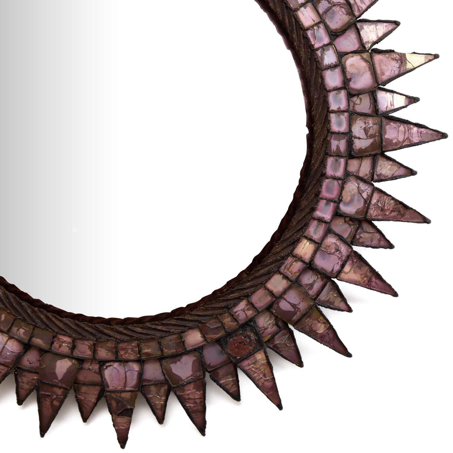 'Soleil à pointes N°3' mirror - circa 1955/1960 - Detail D1