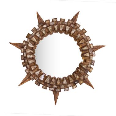 'Tudor' mirror - circa 1960