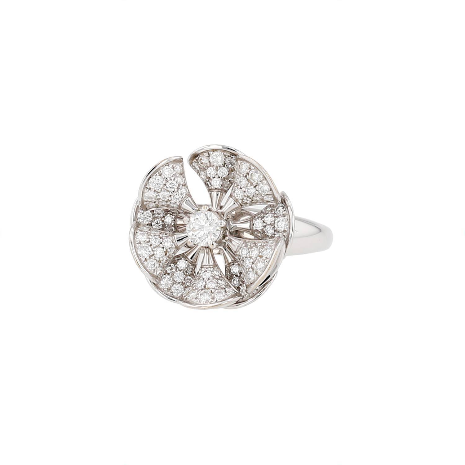 Bague Bulgari Diva’s Dream Or Blanc Diamants Occasion Bague Bulgari Diva’s Dream Or Blanc Diamants Occasion