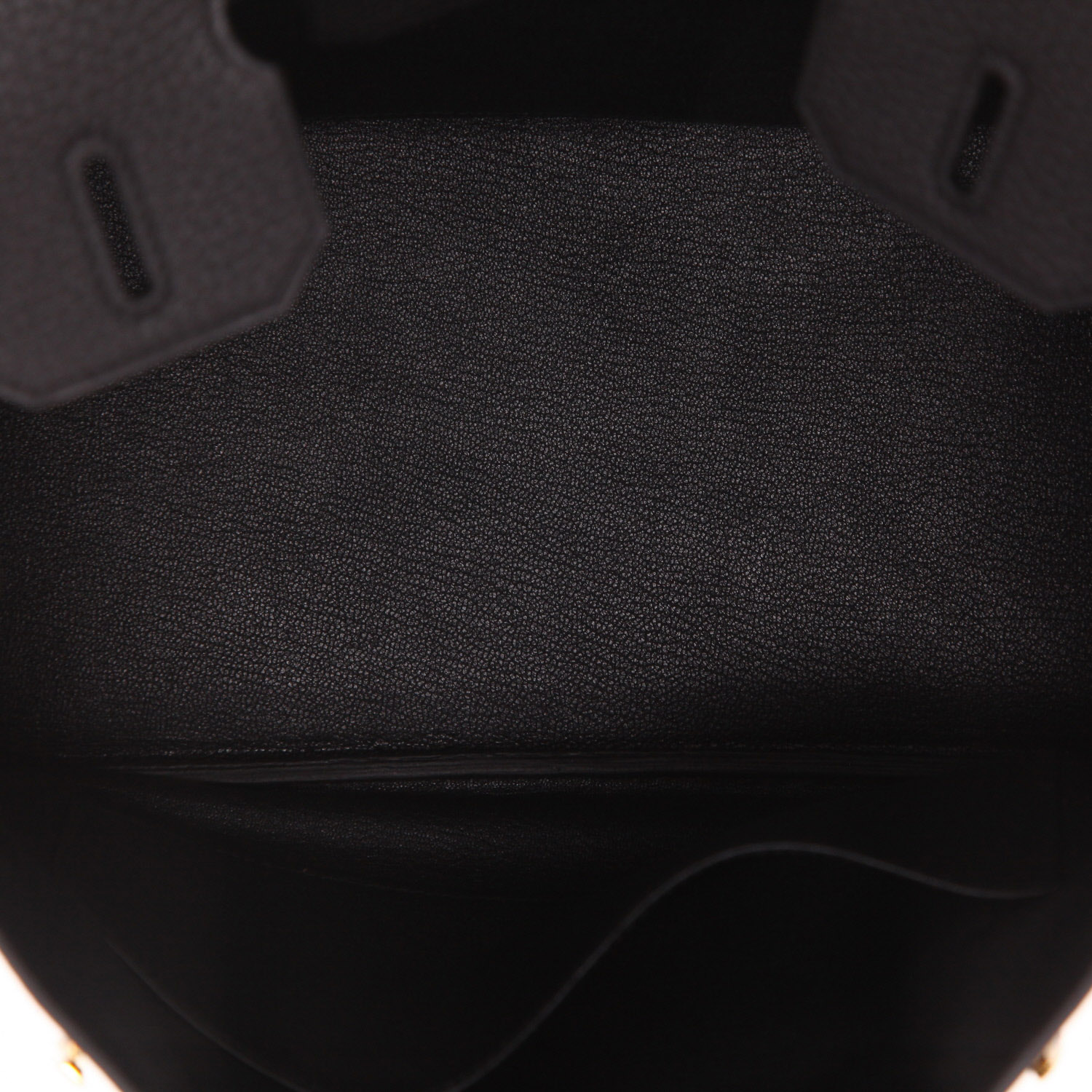 Hermès  Birkin 30 cm handbag  in black togo leather - Detail D3