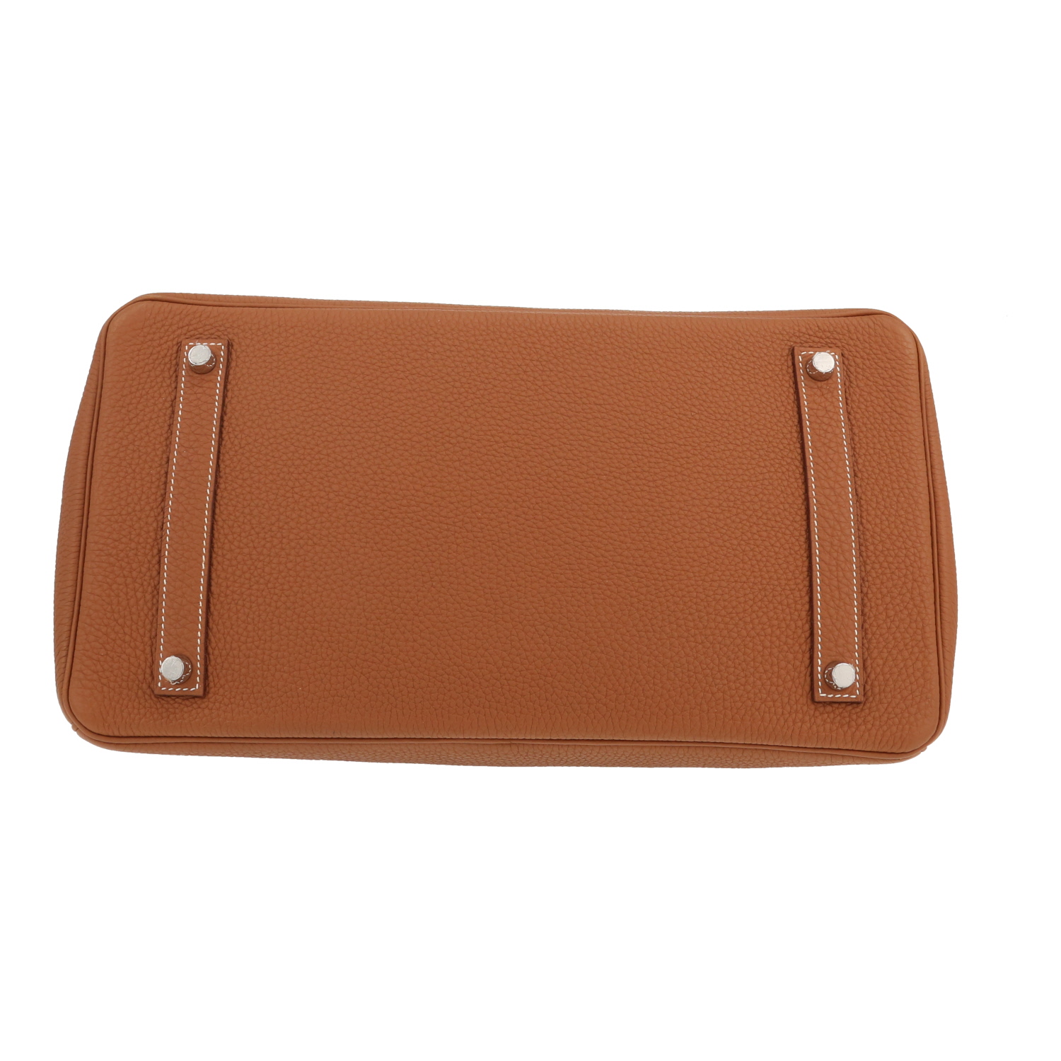 Borsa Hermès  Birkin 35 cm in pelle togo gold - Detail D1