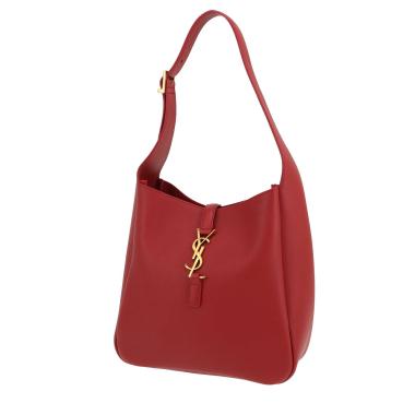 Saint Laurent  5 à 7 small model  handbag  in red leather