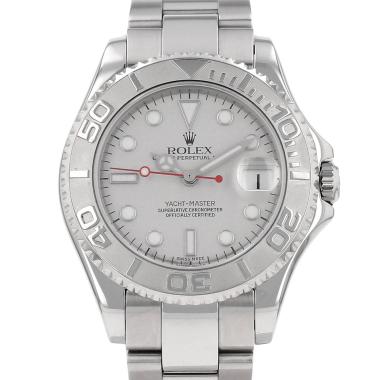 Montre Rolex Yacht-Master en acier et platine Ref: Rolex - 168622  Vers 2001