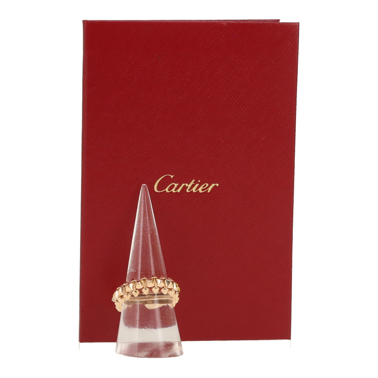 Sortija Cartier Clash De Cartier modelo mediano de oro rosa - Detail D2