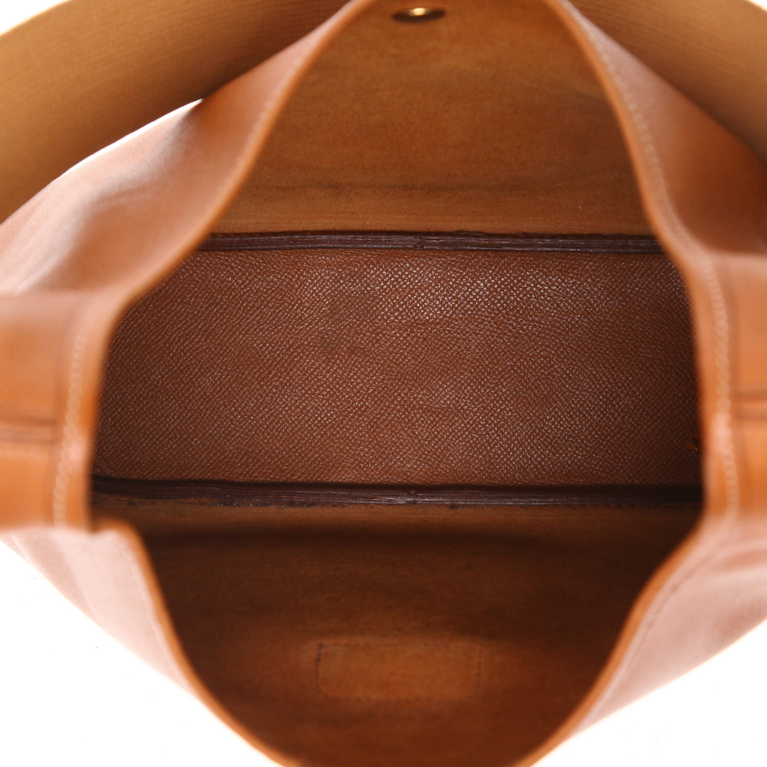 Borsa Hermès Tsako in pelle Courchevel Gold - Detail D3