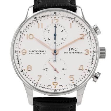 Reloj IWC Portuguese-Chronograph de acero Ref: IWC - 371401  Circa 2000