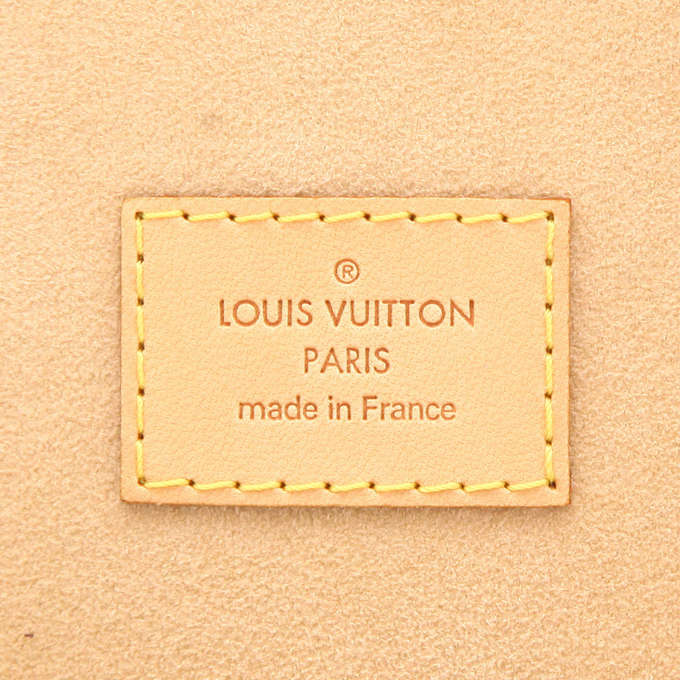 Malle Louis Vuitton  Coffret Merveilles en toile damier azur et cuir naturel - Detail D2