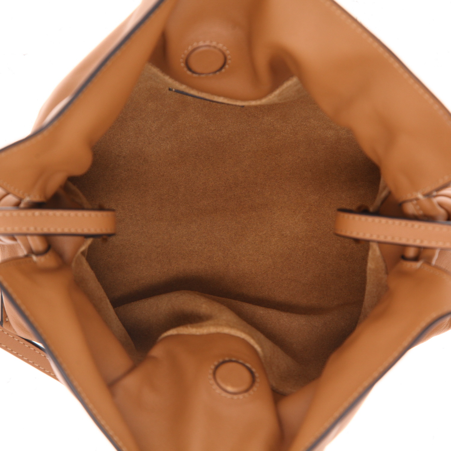 Borsa a tracolla Loewe  Flamenco Knot  in pelle marrone - Detail D3